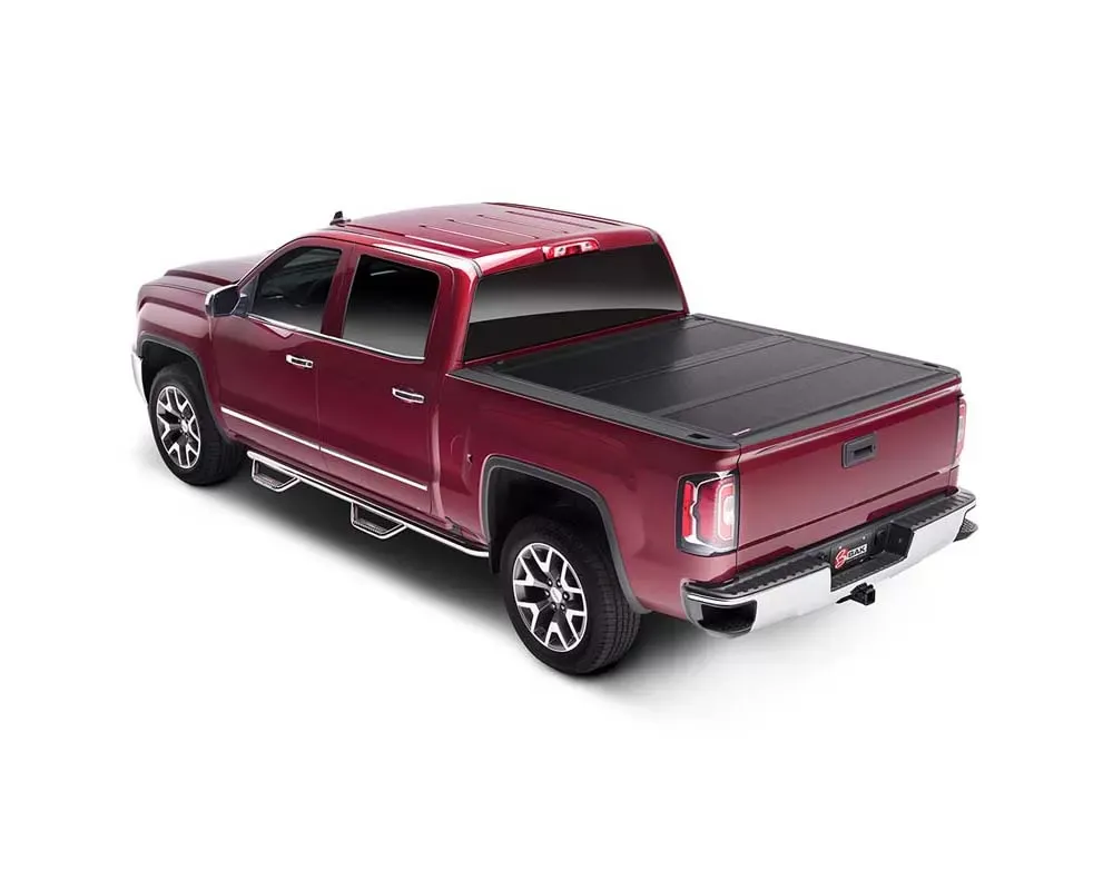 BAK Industries BAKFlip FiberMax Hard Folding Truck Bed Cover - 2014-2018 (2019 Legacy/Limited) Chevy Silverado/GMC Sierra 5' 9" Bed - 1126120