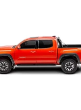 BAK Industries BAKFlip MX4 Hard Folding Truck Bed Cover - Matte Finish - 2005-2015 Toyota Tacoma 5' Bed w/Deck Rail System                                     - 448406 - Image 2