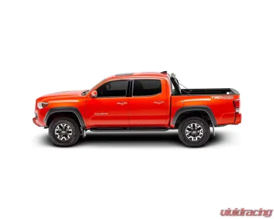 BAK Industries BAKFlip MX4 Hard Folding Truck Bed Cover - Matte Finish - 2005-2015 Toyota Tacoma 5' Bed w/Deck Rail System - 448406