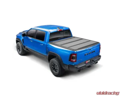BAK Industries BAKFlip MX4 Hard Folding Truck Bed Cover - Matte Finish - 2019-2023 (New Body Style) Ram 5' 7" Bed w/o RamBox w/o Multifunction Tailgate - 448227