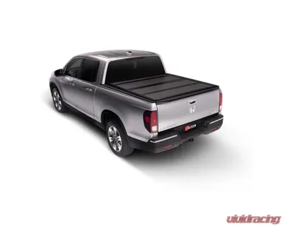 BAK Industries BAKFlip MX4 Hard Folding Truck Bed Cover - Matte Black - 2017-2023 Honda Ridgeline - 448602