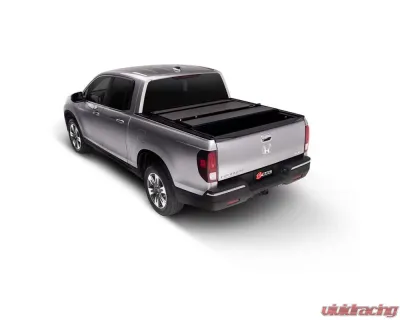 BAK Industries BAKFlip MX4 Hard Folding Truck Bed Cover - Matte Black - 2017-2023 Honda Ridgeline - 448602