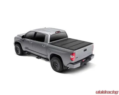 BAK Industries BAKFlip MX4 Hard Folding Truck Bed Cover - Matte Finish - 2007-2021 Toyota Tundra 6' 6" Bed w/o Deck Rail System w/o Trail Special Edition Storage Boxes - 448410