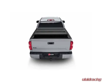 BAK Industries BAKFlip MX4 Hard Folding Truck Bed Cover - Matte Finish - 2007-2021 Toyota Tundra 6' 6" Bed w/o Deck Rail System w/o Trail Special Edition Storage Boxes - 448410