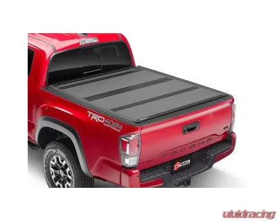 BAK Industries BAKFlip MX4 Hard Folding Truck Bed Cover - Matte Finish - 2016-2023 Toyota Tacoma 6' Bed w/Deck Rail System - 448427