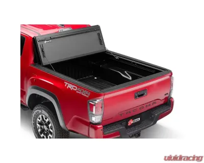 BAK Industries BAKFlip MX4 Hard Folding Truck Bed Cover - Matte Finish - 2016-2023 Toyota Tacoma 6' Bed w/Deck Rail System - 448427