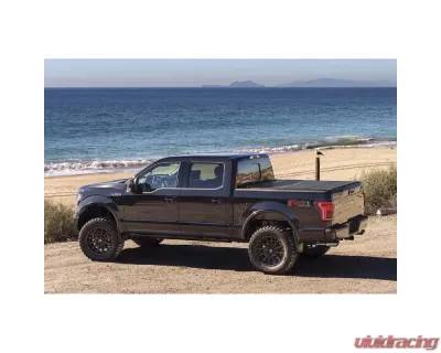 BAK Industries BAKFlip MX4 Hard Folding Truck Bed Cover - Matte Finish - 2004-2014 Ford F-150 5' 7" Bed w/o Cargo Management System - 448309