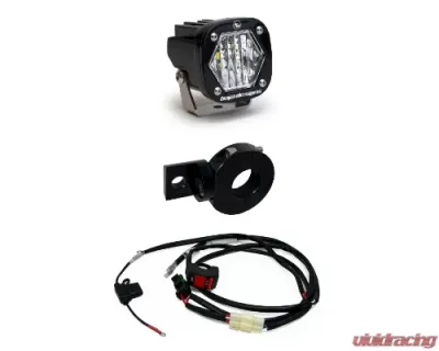 Baja Designs Electric Start Pit Bike S1 Moto Kit Clear Wide Cornering - 387002