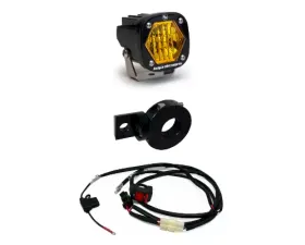 Baja Designs Electric Start Pit Bike S1 Moto Kit Amber Wide Cornering