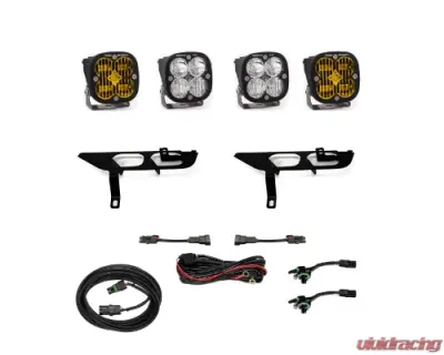 Baja Designs F-150 Fog Pocket Kit SAE Amber/Sport DC F-150 2021-2022 - 447698