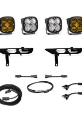 Baja Designs F-150 Fog Pocket Kit SAE Amber/Sport DC W/ Upfitter F-150 2021-2022                                     - 447698UP - Image 2