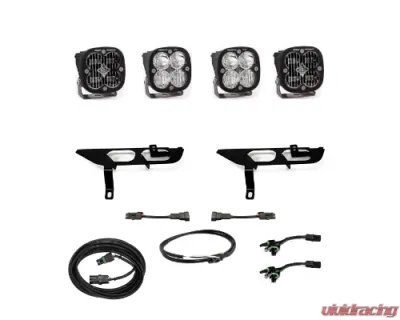 Baja Designs F-150 Fog Pocket Kit SAE Clear/Pro DC W/ Upfitter F-150 2021-2022 - 447699UP