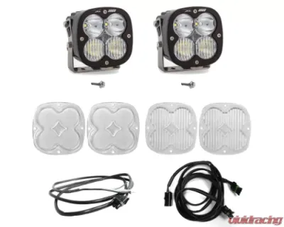 Baja Designs Bronco A Piller Light Kit XL80 D/C w/Upfitter Ford Bronco 2021+ - 447751UP