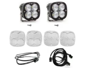Baja Designs Bronco A Piller Light Kit XL Pro Spot w/Upfitter Ford Bronco 2021+