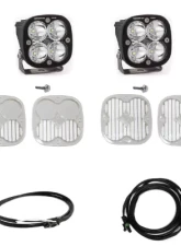 Baja Designs Bronco A Piller Light Kit Squadron ProSpot w/Upfitter Ford Bronco 2021+                                     - 447754UP - Image 2