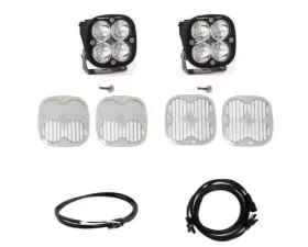 Baja Designs Bronco A Piller Light Kit Squadron Sport Spot w/Upfitter Ford Bronco 2021+