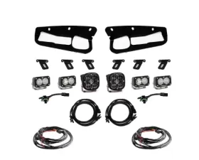 Baja Designs Bronco Clear SAE Fog Pocket Kit Ford Bronco 2021