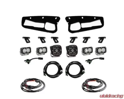 Baja Designs Bronco Clear SAE Fog Pocket Kit Ford Bronco 2021 - 447761
