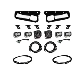 Baja Designs Bronco Clear SAE Fog Pocket Kit Ford Bronco 2021