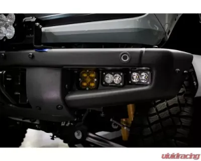 Baja Designs Bronco Clear SAE Fog Pocket Kit Ford Bronco 2021 - 447761