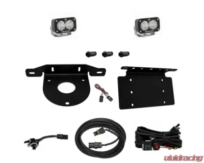 Baja Designs Bronco Dual S2 Sport W/C Reverse Kit w/Lic Plate Ford Bronco 2021 - 447764