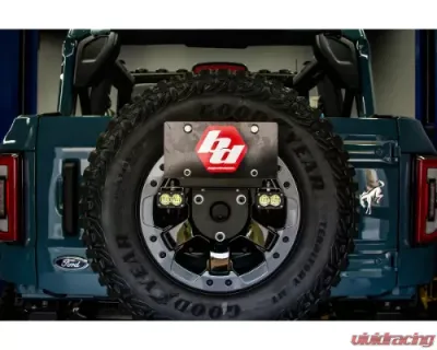Baja Designs Bronco Dual S2 Sport W/C Reverse Kit w/Lic Plate w/Upfitter Ford Bronco 2021 - 447764UP