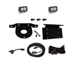 Baja Designs Bronco Dual S1 Sport W/C Reverse Kit with Licence Plate Ford Bronco 2021