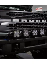 Baja Designs 6 XL Linkable Light Bar Kit Plastic Bumper Mount Ford Bronco 2021+                                     - 447768 - Image 2