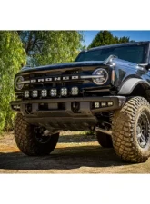Baja Designs 6 XL Linkable LIght Bar Kit Plastic Bumper Mount w/Upfitter Ford Bronco 2021+                                     - 447768UP - Image 2