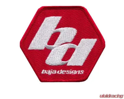 Baja Designs Baja Designs Patch 3x3 Inch Red/White - 980031