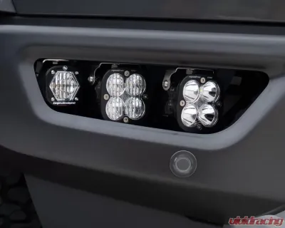 Baja Design Aftermarket Pro Fog Light Pocket Kit Ford Raptor 2021-2025 - 448056