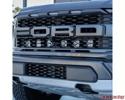 Baja Design Amber 10" Onx6 Driving Combo Behind Grill Kit Ford Raptor 2021-2025 - 448064