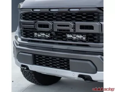 Baja Design Amber 10" Onx6 Driving Combo Behind Grill Kit Ford Raptor 2021-2025 - 448064