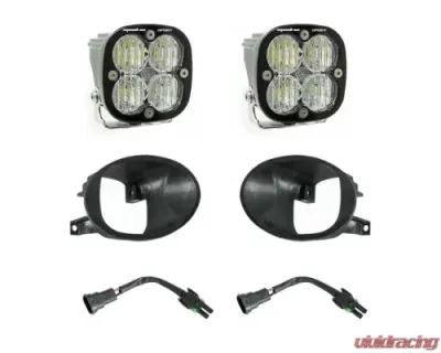 Baja Designs Clear Squadron Sport Fog Pocket Light Kit Mercedes-Benz Sprinter 2019-2024 - 447865