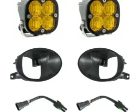 Baja Designs Amber Squadron Sport Fog Pocket Light Kit Mercedes-Benz Sprinter 2019-2024
