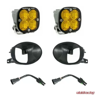 Baja Designs Amber Squadron Sport Fog Pocket Light Kit Mercedes-Benz Sprinter 2019-2024 - 447875