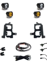Baja Designs S1 Dual Fog Pocket Light Kit Clear Spot/Amber GMC Sierra 1500 2019-2022                                     - 448084 - Image 2