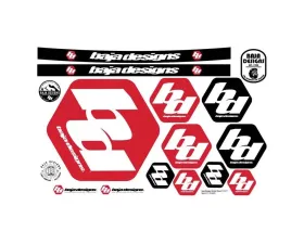 Baja Designs BD Sticker Sheet