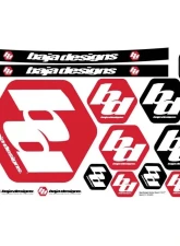 Baja Designs BD Sticker Sheet                                     - 900098 - Image 4