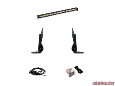 Baja Design Behind Grill Kits S8 30 LED Light Bar GMC Sierra | 2500HD | 3500HD 2000-2021 - 447850