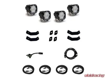 Baja Design S1 Roof Rack Rail Kit Mercedes-Benz Sprinter Van 2019-2024 - 447862