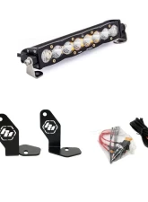 Baja Designs S8 10" Hood Mount Kit w/Clear Lights Polaris RZR Pro R 2022+                                     - 448101 - Image 2