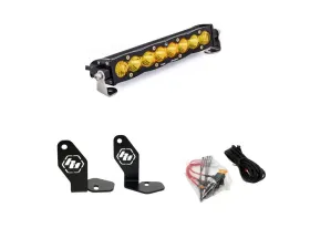 Baja Designs S8 10" Hood Mount Kit w/Amber Lights Polaris RZR Pro R 2022+