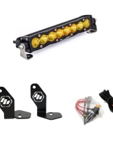 Baja Designs S8 10" Hood Mount Kit w/Amber Lights Polaris RZR Pro R 2022+                                     - 448102 - Image 2