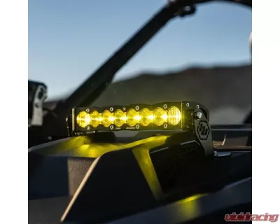 Baja Designs S8 10" Hood Mount Kit w/Amber Lights Polaris RZR Pro R 2022+ - 448102