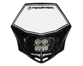 Baja Designs Squadron Pro A/C Motorcycle Headlight LED Race Light w/ Black Shell