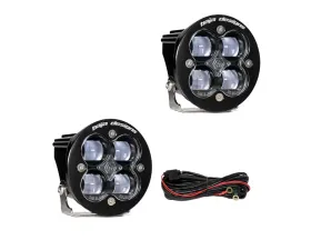 Baja Designs Squadron-R SAE Pair Universal LED Spot Clear