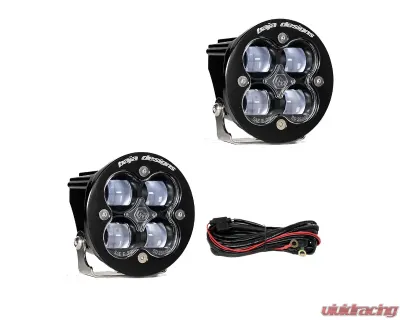 Baja Designs Squadron-R SAE Pair Universal LED Spot Clear - 247802