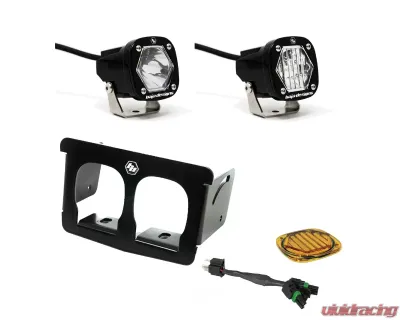 Baja Designs Dual S1 Headlight Kit Suzuki DRZ400 S | SM | DR650 SE | R| RE | S 1996-2023 - 387006