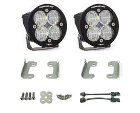 Baja Designs Jeep JK Squadron-R Pro Fog Pocket Light Kit Clear Lens For Standard OE Bumper Jeep Wrangler JK 2007-2009